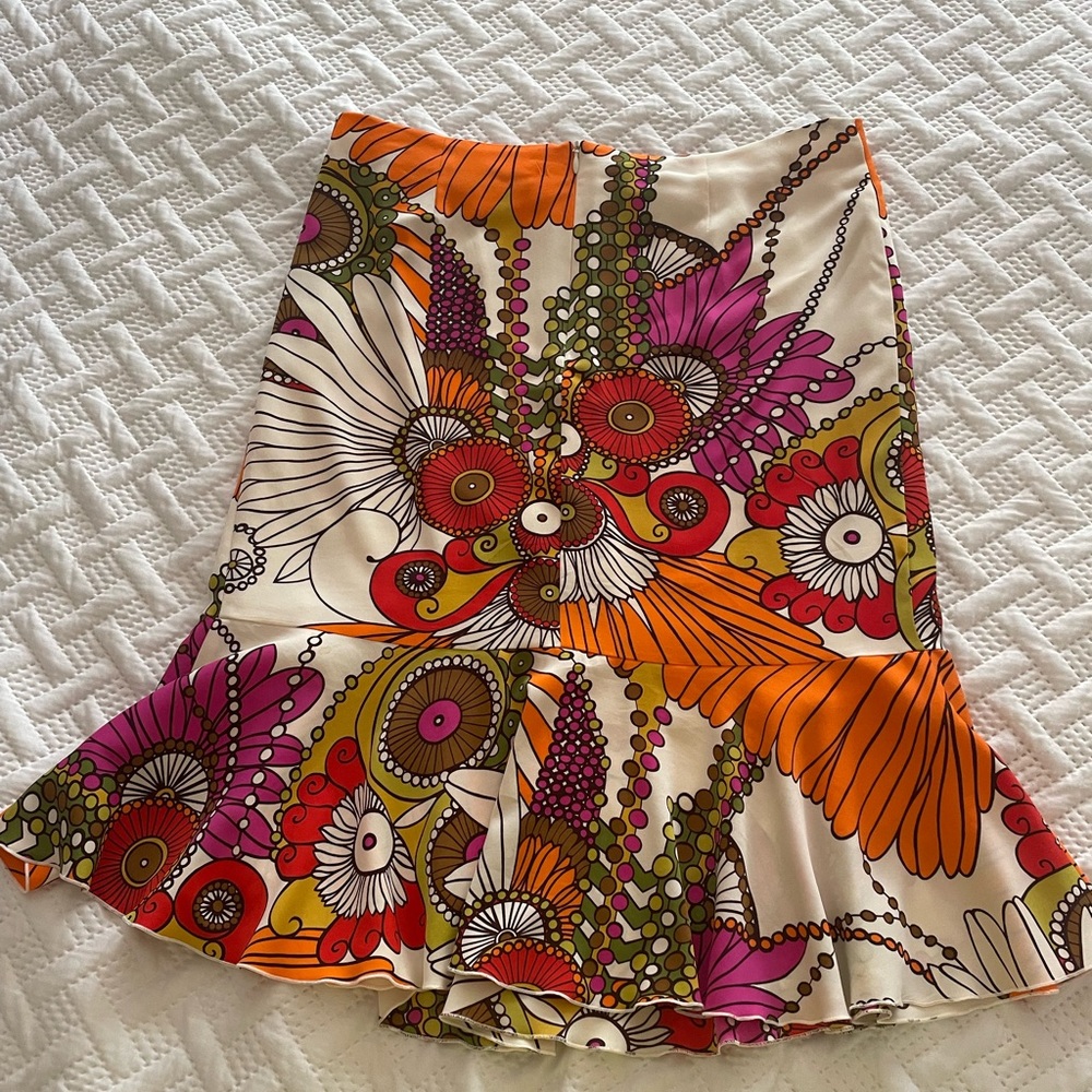 Bright Silk Trina Turk skirt
